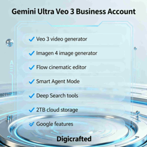 🚀 Аккаунт Gemini Ultra Veo 3 Business 45 тысяч кредито