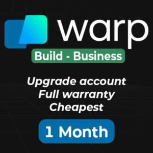 Warp Dev / Warp AI (Build/Business) – 1 месяц