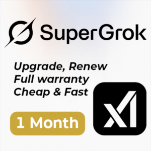 Grok xAI | Подписка SuperGrok 4 | 1 месяц