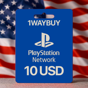 США PlayStation Netwoк 10 USD Подарочная карта код пин