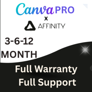 Canva Pro+Affinity 3-6 месяцев | Приглашение по почт