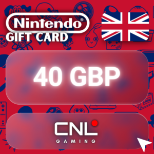 24/7 АВТО | Nintendo eShop 40 GBP (Подарочная карта)