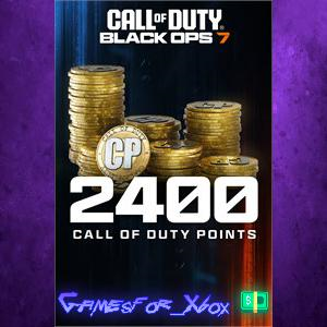 ☀️2,400 Black Ops 7 or Call of Duty Warzone Po XBOX DLC