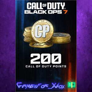☀️200 Black Ops 7 or Call of Duty Warzone Poin XBOX DLC