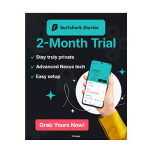 ПРОБНЫЙ КЛЮЧ SURFSHARK VPN НА 2 МЕСЯЦА GLOBAL