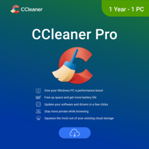 CCleaner Professional 2025 (1 ГОД / 1 ПК)