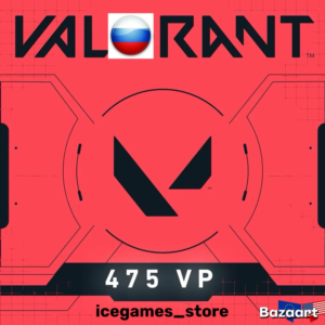 Коды Valorant Points 475 VP [РОССИЯ/Европа/Сша]