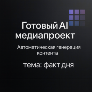 AI медиаресурс 