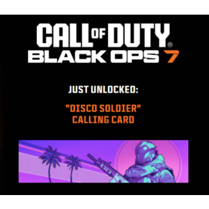 Эксклюзивная визитная карточка «Диско Солдат» • глобаль