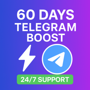 Бусты телеграм 60 дней | голоса | ОПТ | тг буст