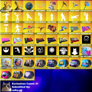 102 скина • Astro + Spider-Man • Take the ELF + Rage