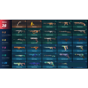 VALORANT и League of Legends / 2 НОЖА • 36 скинов