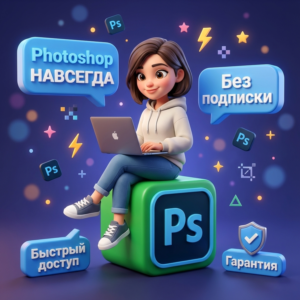 ADOBE PHOTOSHOP 💎 НАВСЕГДА