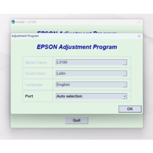 AdjProg Reset- L3150
