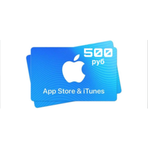 Подарочная карта Apple iTunes & AppStore 500 руб.