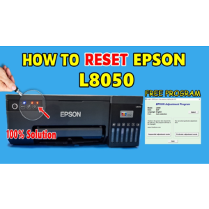 Сброс памперса  Epson :L8050