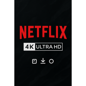 NETFLIX PREMIUM 4K ULTRA HD FOR 1 MONTH (GLOBAL)