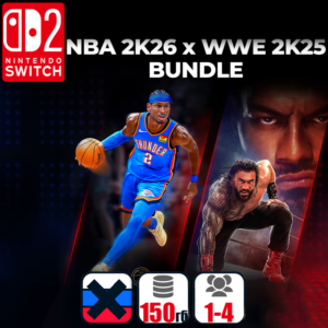 NBA 2K26 x WWE 2K25 Bundle | Nintendo Switch 2