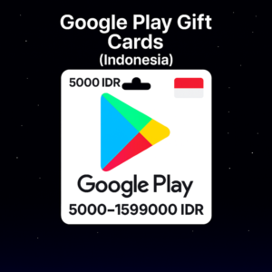 Google Play Gift Cards (Индонезия) 5000–1599000 IDR