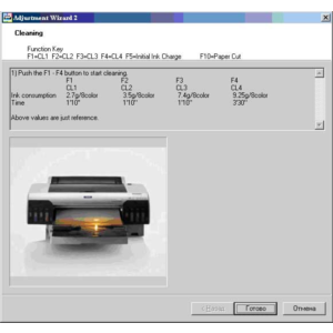 adjustment wizard 2 Epson Stylus Pro4400-4800