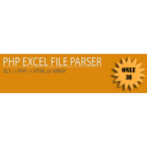 PHP EXCEL FILE PARSER