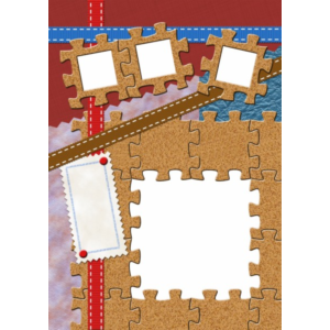 Фотошаблоны для оформления детского альбома