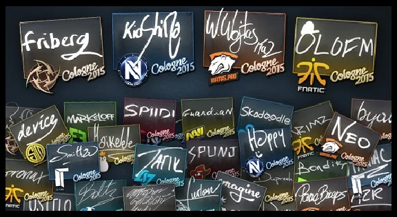 CS: GO  random capsule autograph ESL One Cologne 2015