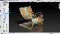 Lesson №72. Furniture SolidWorks. Armchair curved TYPE-
