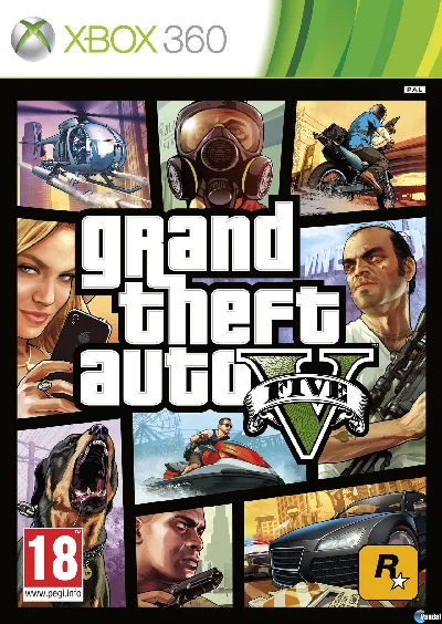 GTA 5, NIGHT FIGHT + 5 the XBOX 360 GAMES