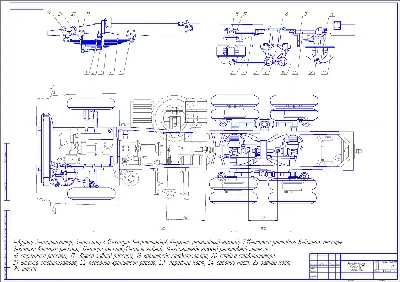 Drawing chassis KAMAZ-5511