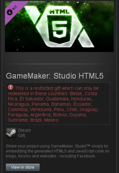 GameMaker: Studio HTML5 - DLC - STEAM Gift / LATAM