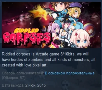 Riddled Corpses STEAM KEY REGION FREE GLOBAL