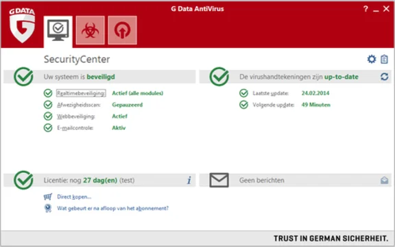 G Data Antivirus 2016 3 ПК 2 года + Подарок