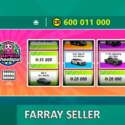 FH6 • CREDITS SUPER WHEELSPINS ALL CARS RARE CAR MASTERY SKILL POINTS FORZA HORIZON 6