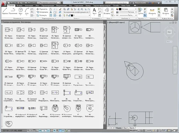 Security systems symbols