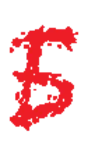 Animated fiery letters of the Russian alphabet