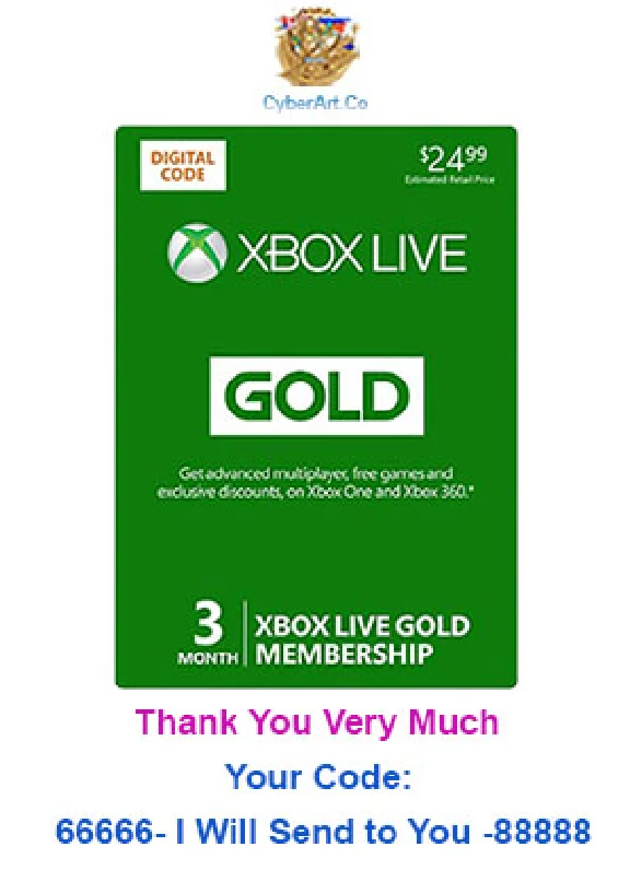 Xbox Live 3 Month Gold Membership $24.99 + DISCOUNTS