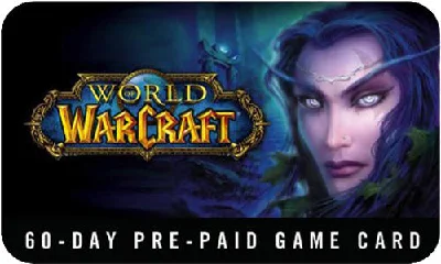 ⭐World of Warcraft WOW EU/RU/CIS 60 Days Game Card