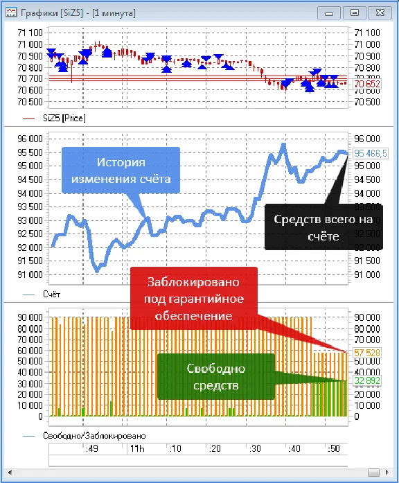 Indicator for QUIK Account History