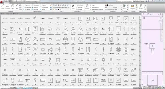 DIN ISO ANSI IEEE symbols