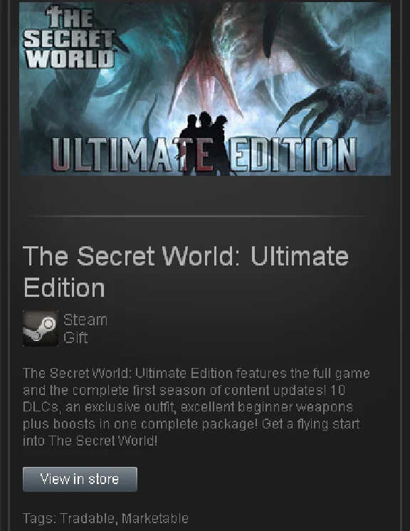 The Secret World Ultimate Edition STEAM Gift RU+CIS+UA