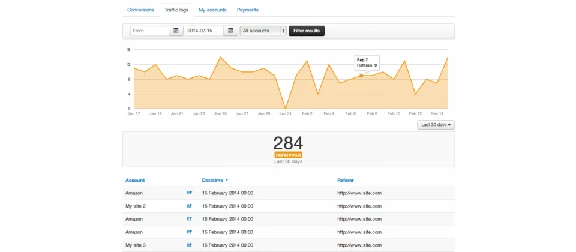 Affiliate program for Joomla