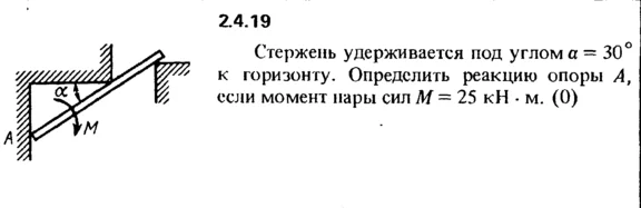 Solution of the problem of the collection of Kep 2.4.19