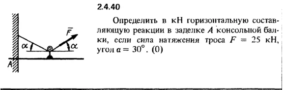 Solution of the problem of the collection of Kep 2.4.40