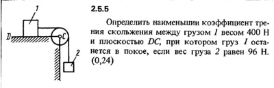 Решение задачи 2.5.5 из сборника Кепе О.Е. 1989 года