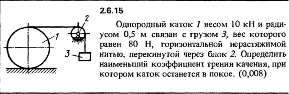 Solution of the problem of the collection of Kep 2.6.15