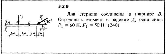 Решение задачи 3.2.9 из сборника Кепе О.Е. 1989 года