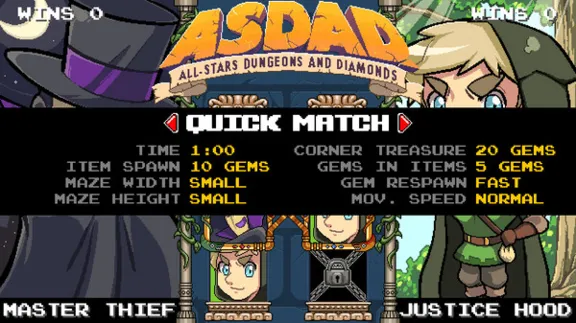 ASDAD: All-Stars Dungeons and Diamonds STEAM KEY GLOBAL