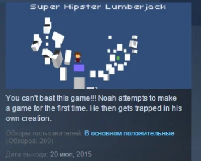 Super Hipster Lumberjack STEAM KEY REGION FREE GLOBAL