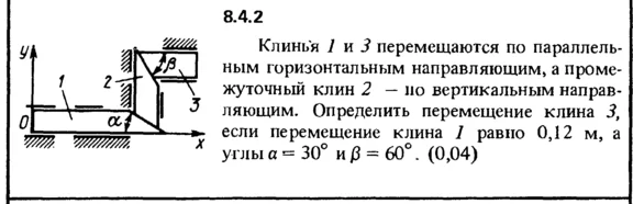 Solution 8.4.2 of the collection Kep OE 1989